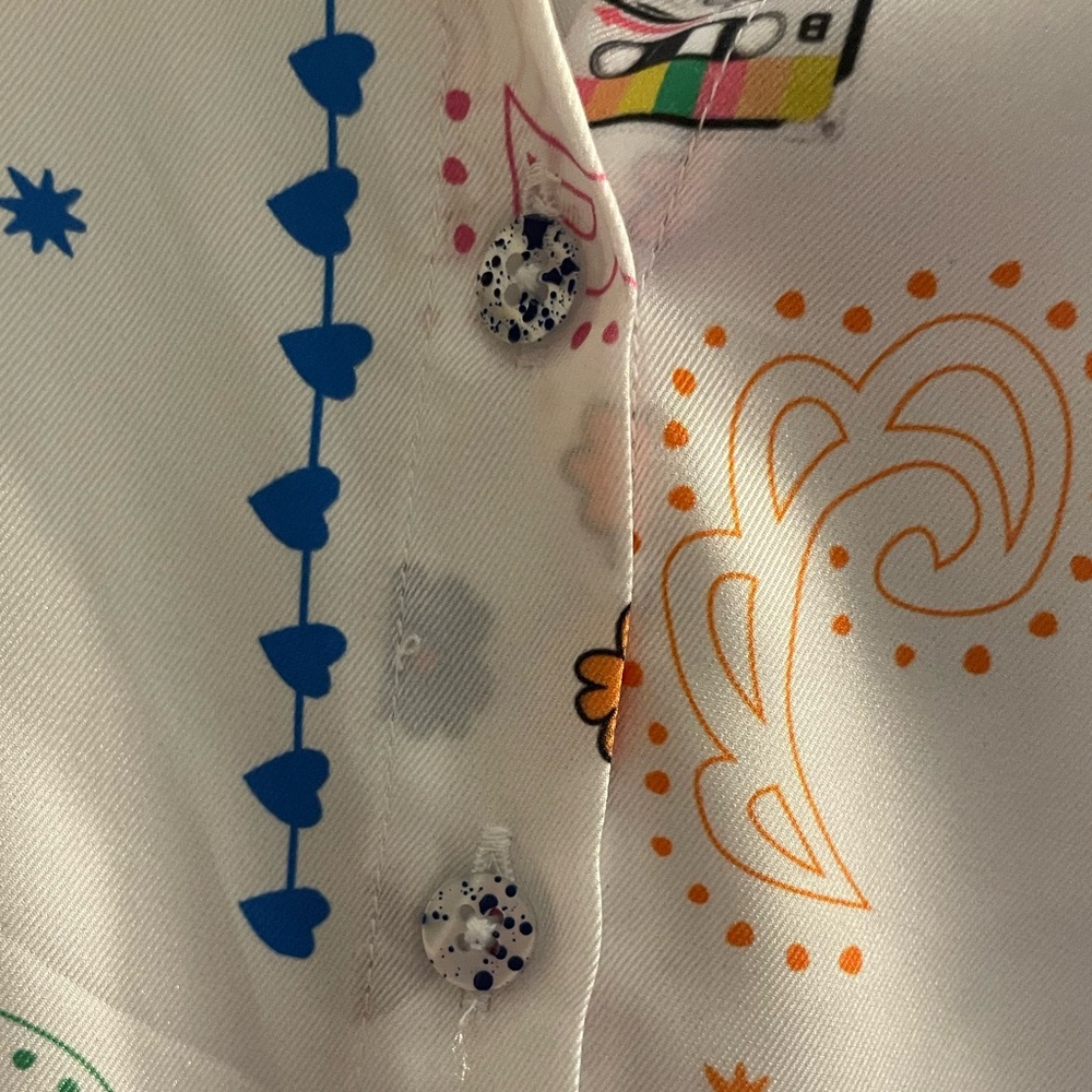 VILAGALLO Gaby Fiesta print shirt - Picture 5 of 12